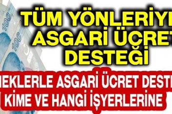 Asgari Ücret Desteği